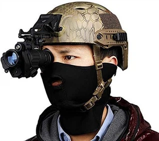 Nakts redzamības monokulārais galvas stiprinājums